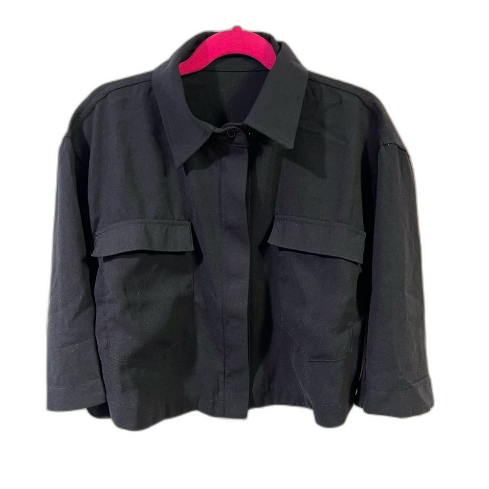 Balera Dance Costume Black Crop Top